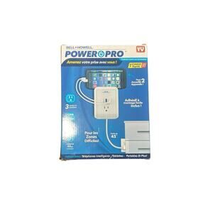 Bell Howell Power Pro "As Seen On Tv" - Charge 6 Devices At One Time